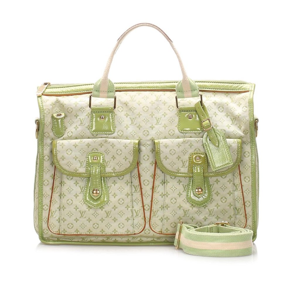 Louis Vuitton Mary Kate 48H tote Green Mini Lin